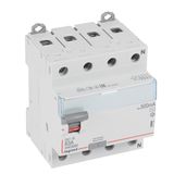 RCD DX³-ID - 4P - 400 V~ neutral right hand side - 63 A - 500 mA - AC type
