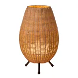 Lucide COLIN - Table lamp - Ø 22 cm - 1xG9 - Light wood