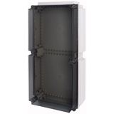 Insulated enclosure, top+bottom open, +door, HxWxD=796x421x225mm, NA type
