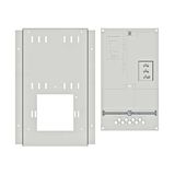 Set Meter box insert 1-row, 1 meter board / 9 Modul heights