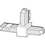 BD2A-400-TV JUNCTION UNIT T UNIT FRONTSIDE 160-400A