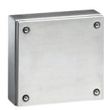 STAINLESS STEEL BOX 150X150X80