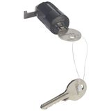 Padlock with flat key - for DPX-IS 630 - ABA90GEL6149