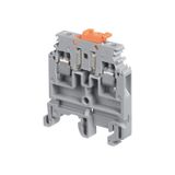 M4/6,SNBT23, SCREW CLAMP TERMINAL BLOCK, 6MM SPACING, SCREW TERMINAL, 10 AWG, BEIGE