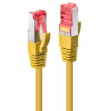 Cat.6 S/FTP Cable, Yellow, 20m Patch Cable