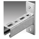 BRACKET 41X41 WITH FLAT END - LENGTH 240MM - FINISHING: HDG