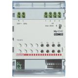 Pilot wire actuator for MyHOME BUS temperature management - 4 modules