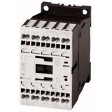 Contactor, 3 pole, 380 V 400 V 3 kW, 1 NC, 230 V 50 Hz, 240 V 60 Hz, AC operation, Spring-loaded terminals