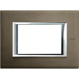 BS COVER PLATE 2M BRONZE