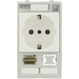 MODLINK MSDD SINGLE COMBI INSERT ITALY 1x RJ45 + 1x data cutout