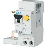 Residual-current circuit breaker trip block for FAZ, 40A, 2p, 100mA, type AC