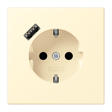 SCHUKO socket with USB charger LC32001 LC1520-18A201