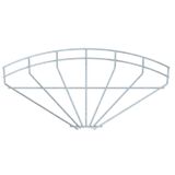GRB 90 530 FT 90° mesh cable tray bend  55x300