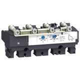 trip unit TM200D for ComPact NSX 250 circuit breakers, thermal magnetic, rating 200 A, 4 poles 3d