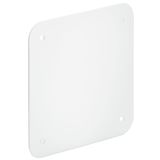 Flush-mounting cover Fireproof to 650°C