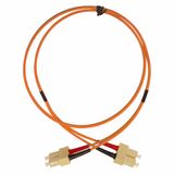 FO Patchcord Duplex SC/SC,50/125æm OM2, LS0H-3, orange,10.0m