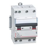 Circuit breaker DX³4500 6kA high inlet and low outlet via screw terminal - four-pole 400V~ 16A curve C - 3 modules