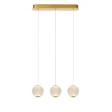 Lucide CINTRA - Pendant light - LED - 1x12,6W 3000K - Transparant