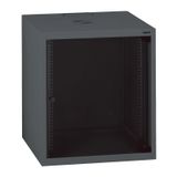 Wallmount fix cabinet Linkeo 10 inches 6U 300mm depth