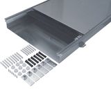 floor duct w. trough 600 90-130 dry care
