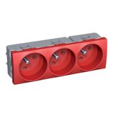 ALTIRA WCD 3V SCHUKO ROOD