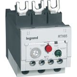 Thermal overload relay RTX³ 65 - 45 to 65 A - for CTX³ 65 - non diff.