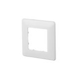 Cover plate 80 x 80 mm, pure white, module