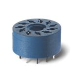 PCB socket blue, diameter 20,5mm.for 60.12 (90.14)