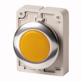 Indicator light, RMQ-Titan, Flat, yellow, Metal bezel