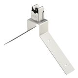 132 P VA Roof conductor holder for metal roofs 8mm