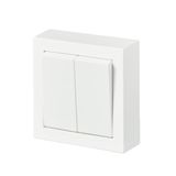 1065A-884 Switch Rocker/button Two-way switch White - Impressivo