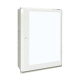 Flush-mounted version 4x24MW + glazed door