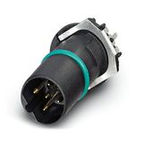 Flush-type connector