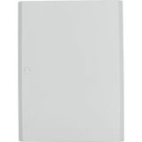 Surface mounted steel sheet door white, for 24MU per row, 3 rows