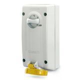 INTERLOCKED SOCKET 2P+E IP67 32A 4h