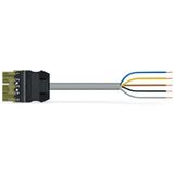 pre-assembled connecting cable;Eca;Plug/open-ended;black