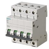 Miniature circuit breaker 400 V 6kA, 4-pole C, 16A Version Italy