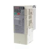 V1000 Inverter drive, 0.4/0.55KW(HD/ND), 3.0/3.5A(HD/ND), 200 VAC, sin