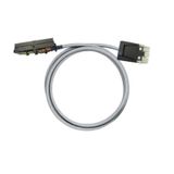 PLC-wire, Digital signals, 36-pole, Cable LiYY, 1 m, 0.25 mm²