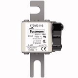 Fuse-link, high speed, 250 A, AC 690 V, compact DIN 1, 45 x 59 x 104 mm, aR, DIN, IEC, single indicator