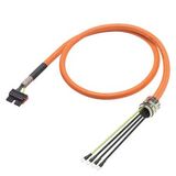 Power cable pre-assembled TYPE 6FX8002-5CP47 4X10C, SCREW GLAND M40/ 1PH813.…6FX8002-5CP47-1AH0