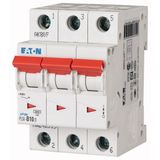 Miniature circuit breaker (MCB), 10 A, 3p+N, characteristic: C