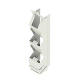 Side element, IP20 in installed state, Plastic, Light Grey, Width: 22.