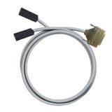 PLC-wire, Analogue signals, 25-pole, Cable LiYCY, 2 m, 0.25 mm²