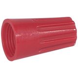 Connector without screw - Capvis cap - capacity 4 mm² - red - box