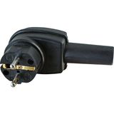 ground-type rubber plug black