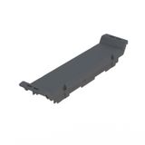 Cover, IP20 in installed state, Plastic, Graphite grey, Width: 22.5 mm