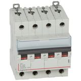 DX³6000 10kA high inlet and low outlet screw circuit breaker 4P 400V~ - 32A - curve C - for traditional HX³ comb