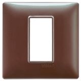 Plate 1M techn. iridescent brown