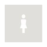 8581.12 Cover for signaling light “WC women” symbol - Sky Niessen